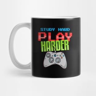 Study Hard Play Harder Mug